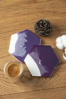 Moule silicone sous verre hexagonal Gédéo