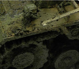 Peinture effets temps 40 ml : boue épaisse noire