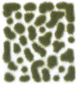 Végétation miniature adhésive : vert sec 2 mm