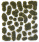 Végétation miniature adhésive : mousse foncée sauvage