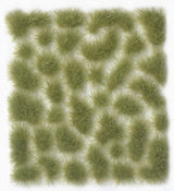 Végétation miniature adhésive : vert clair 6mm