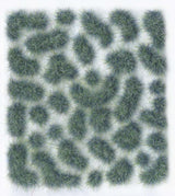 Végétation miniature adhésive : turquoise 6mm