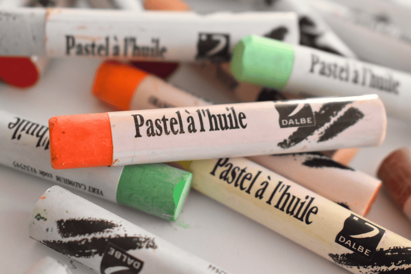 Pastels à l'huile