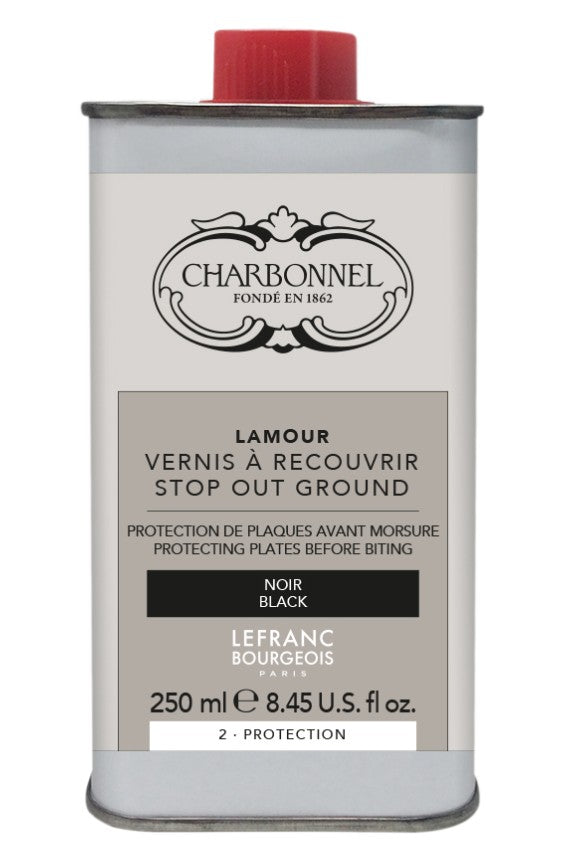 Vernis à recouvrir fluide 250 ml - Noir Lamour