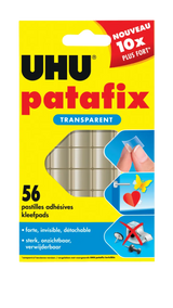 Pâte adhésive Patafix transparent