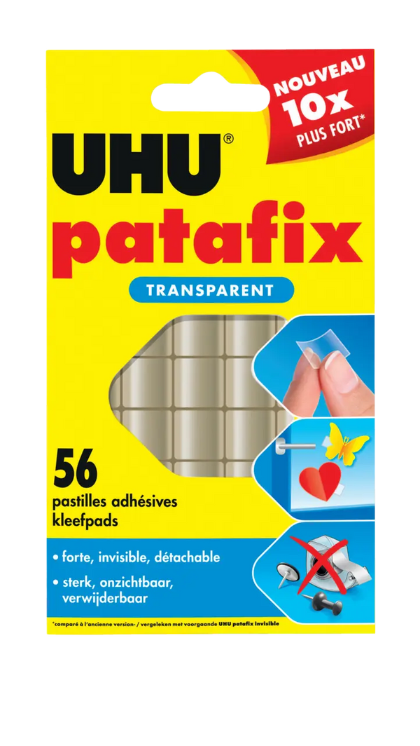 Pâte adhésive Patafix transparent