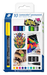 Etui de 10 feutres Lumocolor 317