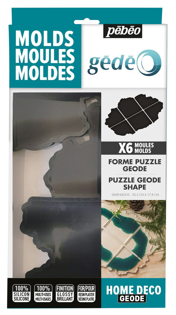 Moule silicone plateau puzzle Gédéo