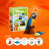 Kit moulage oiseau Ara bleu