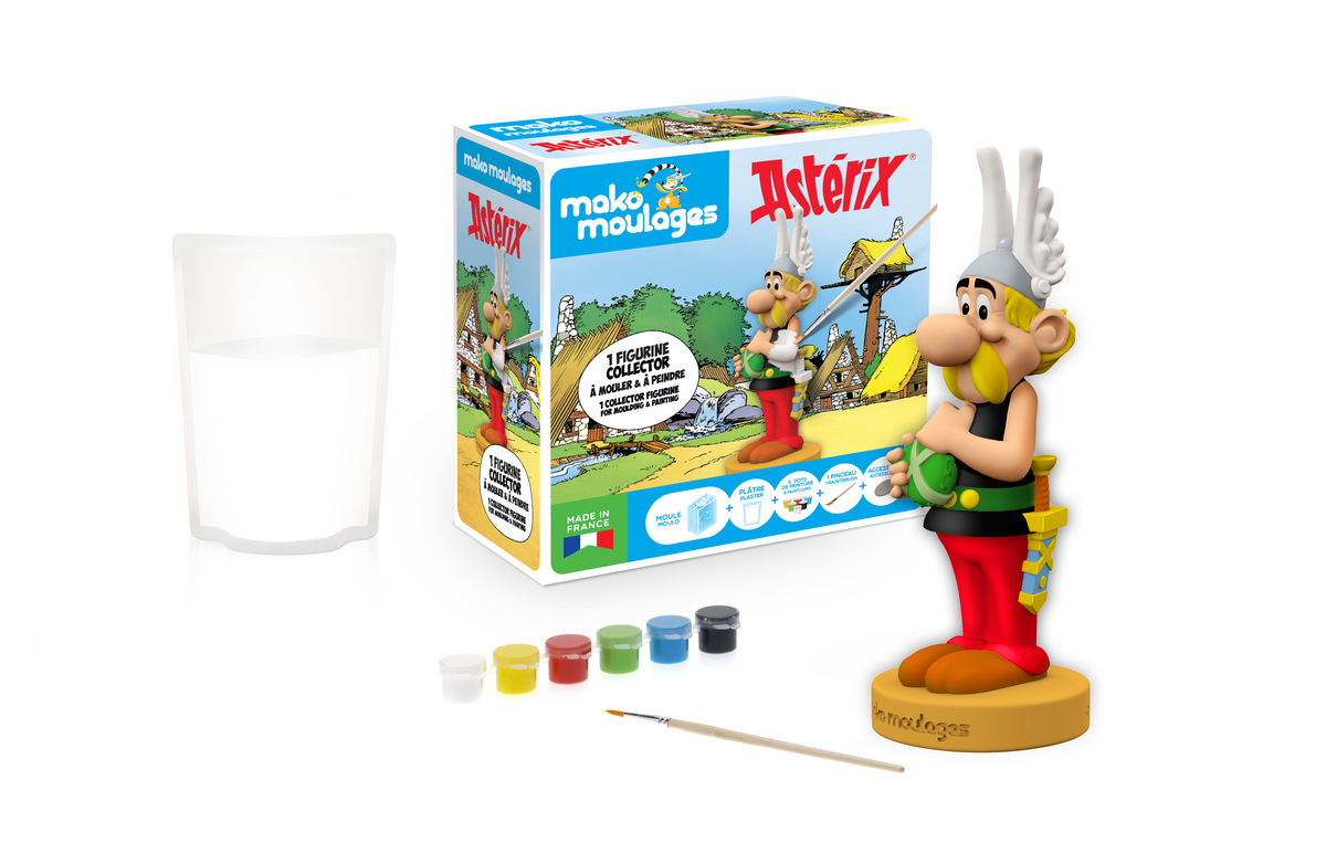 Asterix - Figurines en résine (25) + Dioramas Village Gaulois et Romain