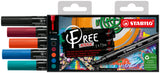 Pochette de 5 marqueurs acrylique FREE T300- URBAN