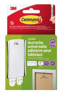Languettes accroche tableaux X4 - 3M