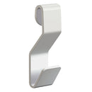 Crochet "S" 2mm blanc d'Artiteq