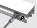 Câble de suspension acier 2mm, tête Twister d'Artiteq