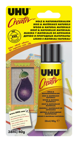 Colle pour bois et matériaux naturels Uhu creativ
