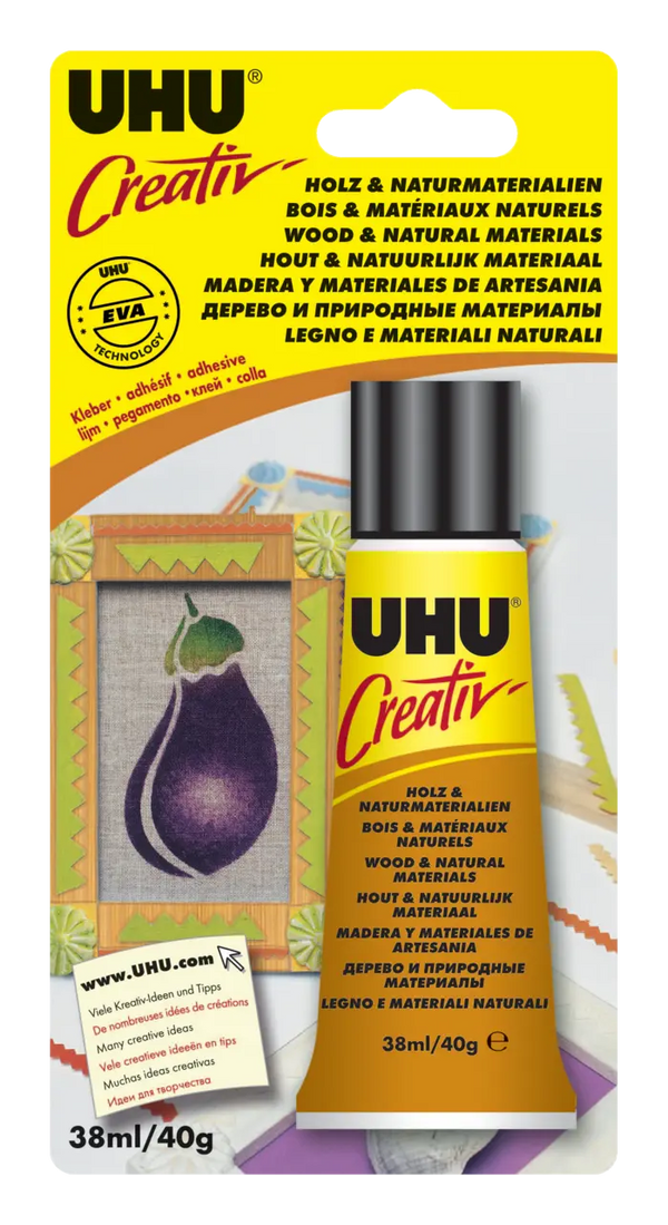 Colle pour bois et matériaux naturels Uhu creativ