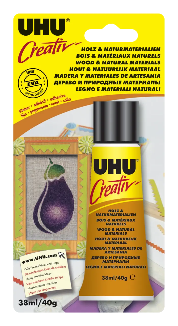 Colle pour bois et matériaux naturels Uhu creativ