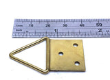 Blister 3 triangles de suspension 25mm + 9 clous