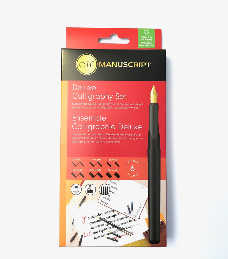 Ensemble de calligraphie Deluxe