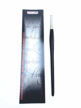 Etui porte-plume "luxe" - Acajou verni & embout alu