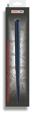 Etui porte-plume noir brillant