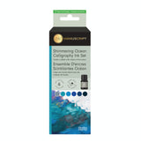 Set encres scintillantes 6 x 7 ml - Océan