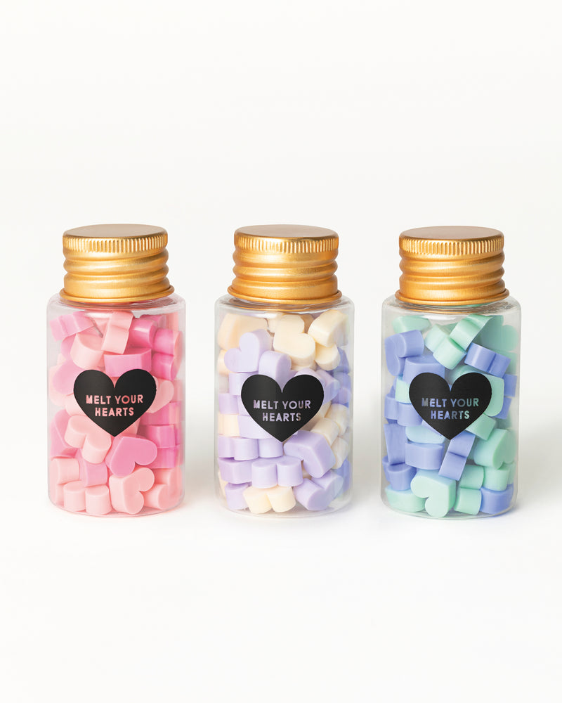 Perles de cire Pastel - 3 boîtes couleurs assorties