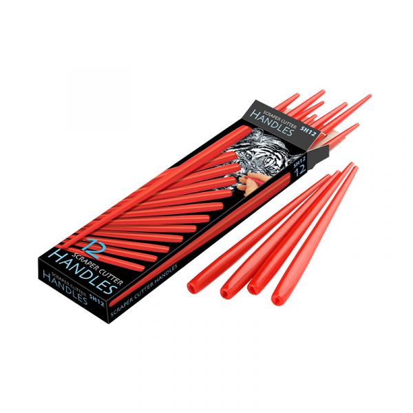 Manche pour plumes à gratter