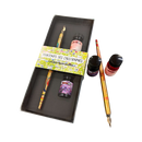Set "Printemps des Calligraphies" avec Porte-plume, plume & encres parfumées - Corect'Art