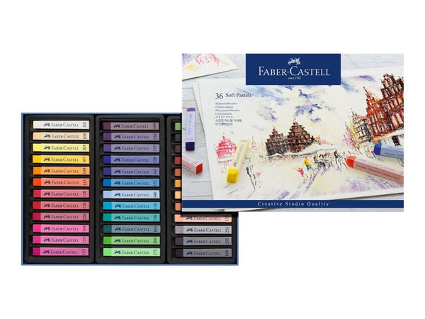 Boîte de 36 pastels tendres Créative Studio