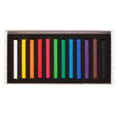 Etui de 12 craies pastel 7x7 mm "toison d'or"