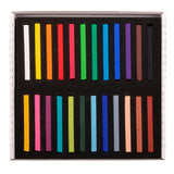 Etui de 24 craies pastel 7x7 mm "toison d'or"