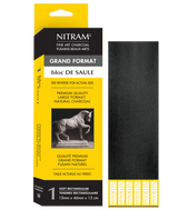 Bloc charbon de Saule grand format 46mm - Nitram