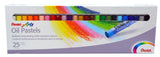 Boîte de 25 pastels huile - Diamètre 8 mm - Pentel Arts