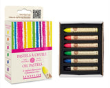 Boîte de 6 pastels à l'huile Sennelier couleurs assorties - Fluos