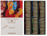 Boîte 72 pastels à l'huile universels