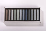 Pastel Blockx - Etui de 12 pastels tons gris assortis