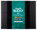 Pastel Blockx - Etui de 24 pastels tons foncés assortis