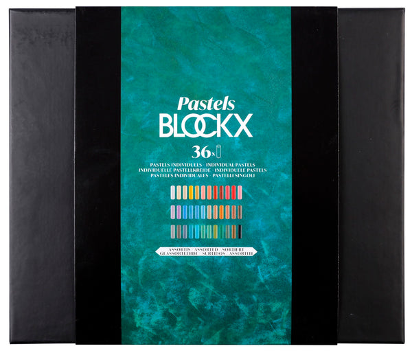 Pastel Blockx - Coffret de 36 pastels assortis