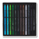 Boîte de 24 crayons pastel assortis