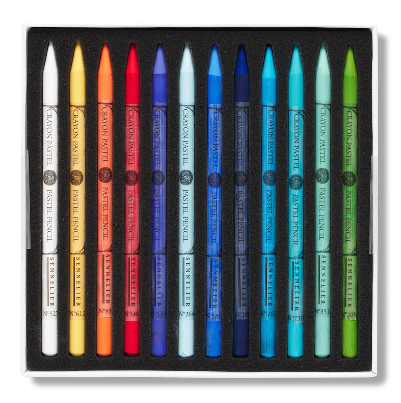 Boîte de 24 crayons pastel Set Paysage
