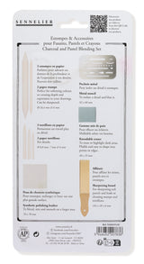Set estompes & accessoires pour fusains, pastels & crayons - Sennelier