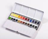 Aquarelle Extra-fine Blockx - Boîte métal 24 1/2 godets