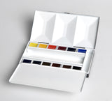 Peinture aquarelle Extra-fine Blockx - Boîte métal bijou 12 1/2 godets
