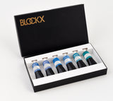 Aquarelle Extra-fine Blockx - Set 6 x 15ml couleurs cobalts