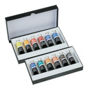 Peinture Aquarelle Extra-fine Blockx - Set 12 x 15ml couleurs assorties