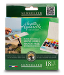 Boîte mains libres 18 1/2 godets "La Petite Aquarelle"