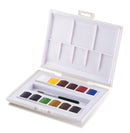 Boîte de peinture aquarelle fine "La petite Aquarelle" 12 1/2 godets