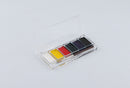 Set pocket plastique Aquarelle 6 couleurs assorties + pinceau