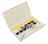 Boîte Petite Aquarelle Fine 12 1/2 godets MONET - Sennelier